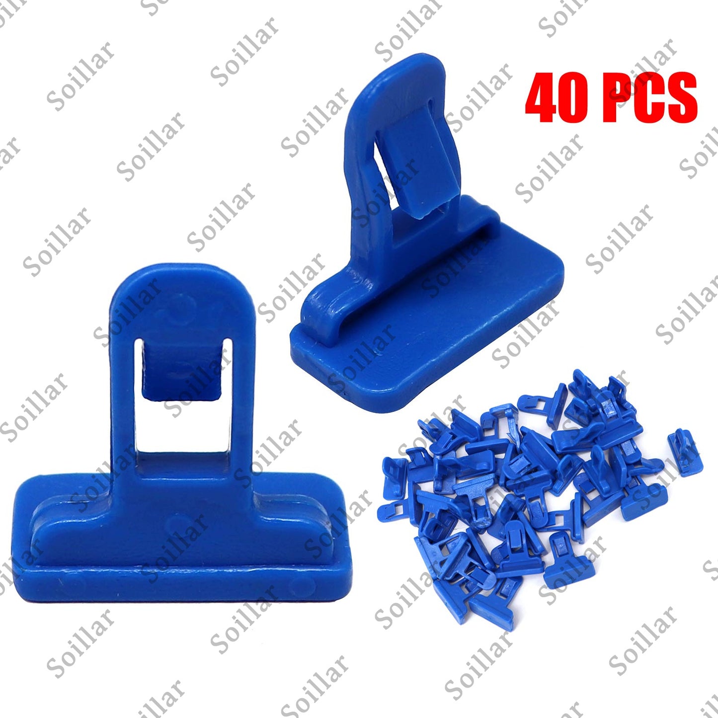40Pack Bumper Moulding Clips Retainer Fastener For Toyota Replaces 75392-35200 A