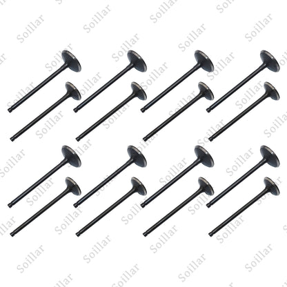 Intake Exhaust Valves Fits Ford Mazda Mercury 2.0L 2.3L 2.5L DOHC 16V