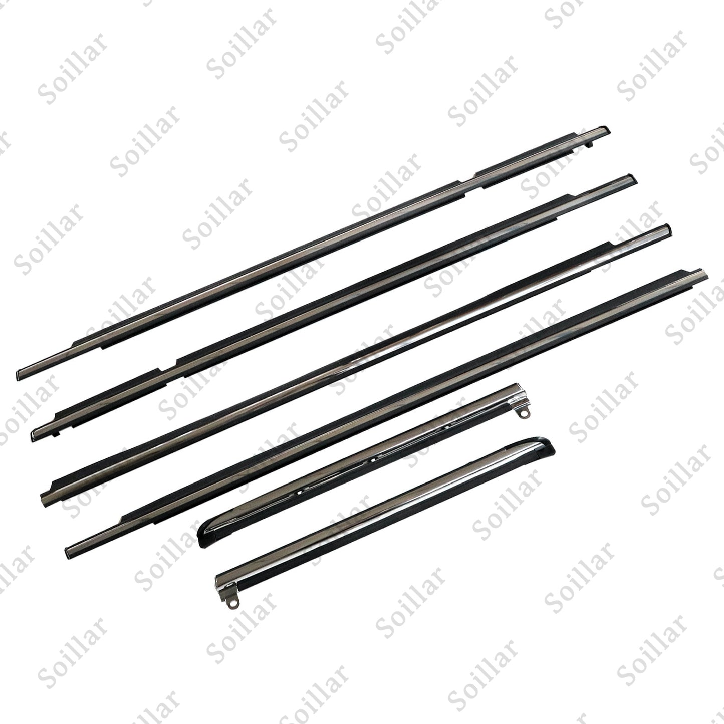 For Toyota Land Cruiser Prado Lexus GX470 03-09 Quarter & Door Belt Moulding SET
