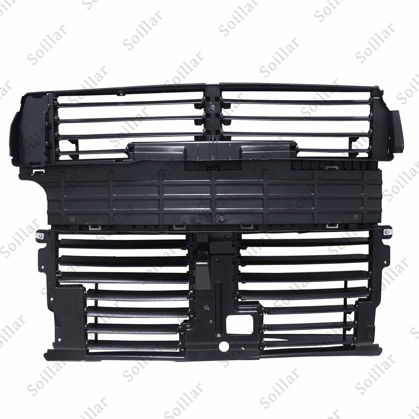 Active Grille Shutter w/ Motor Assembly for Ford Edge 2015 2016 2017 2018 Black