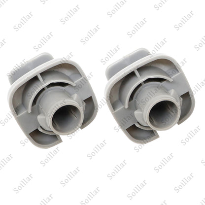 2* Sun Visor Shade Holder Clip Retainer Gray 88217S04003ZA For Honda Civic CR-V