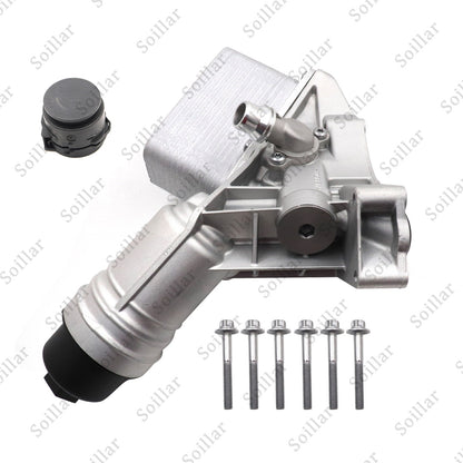 Aluminum Oil Cooler Filter Housing for BMW B58 340i 440i 540i 740i xDrive 3.0L