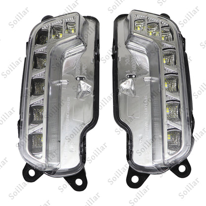 LED DRL Fog Lights Driving Lamps for Mercedes Benz E350 E550 E26 AMG 2010-2016