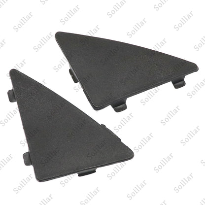 For 2014-2016 Mazda 3 Front Lower Bumper Tow Hook Eye Cover Cap Triangle Trim