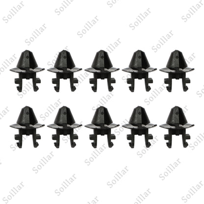 10Pcs Cowl Panel Grille Retainer Clips W708771-S300 For Ford F-150 Super Duty