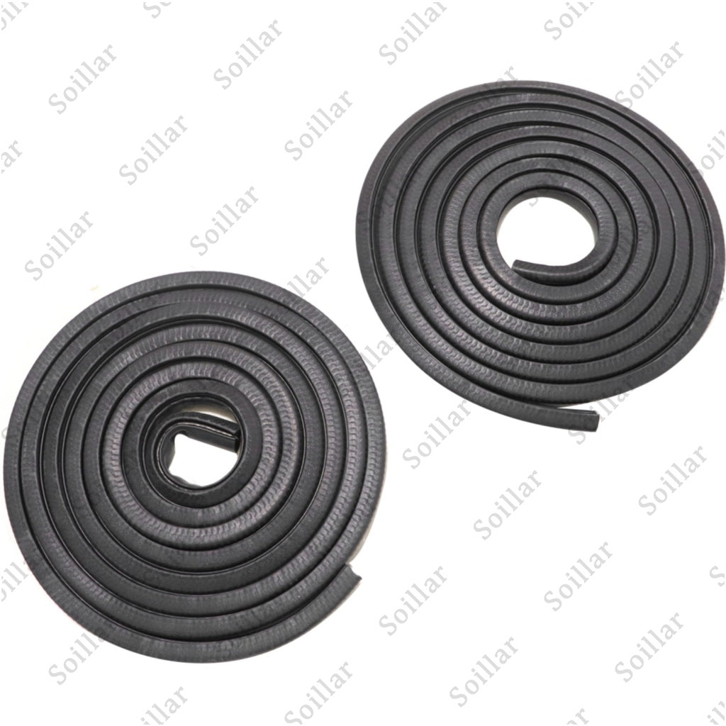 2X Rubber Door Weatherstrip Seals Set Fits Chevy GMC Suburban C/K 1500 2500 3500