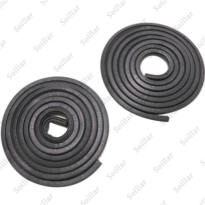 2X Rubber Door Weatherstrip Seals Set Fits Chevy GMC Suburban C/K 1500 2500 3500