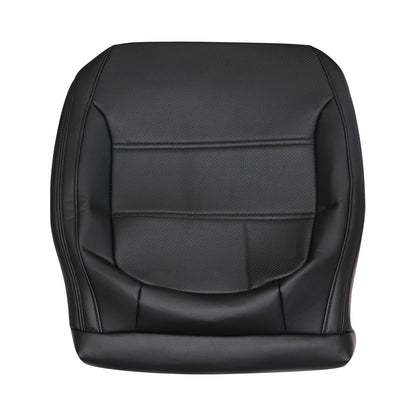 Fit For 2011-2017 Volkswagen Jetta Front Bottom Leather Seat Cover Black