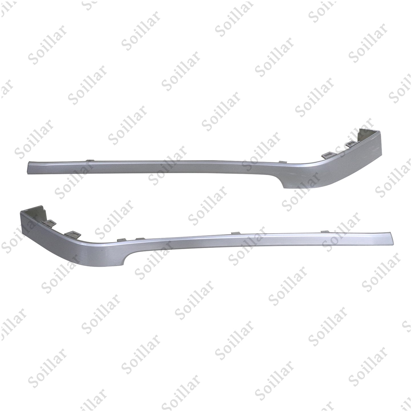 Fits Range Rover L405 Silver 2Pcs Rear Body Molding Trim Strip Kit 2013-2022
