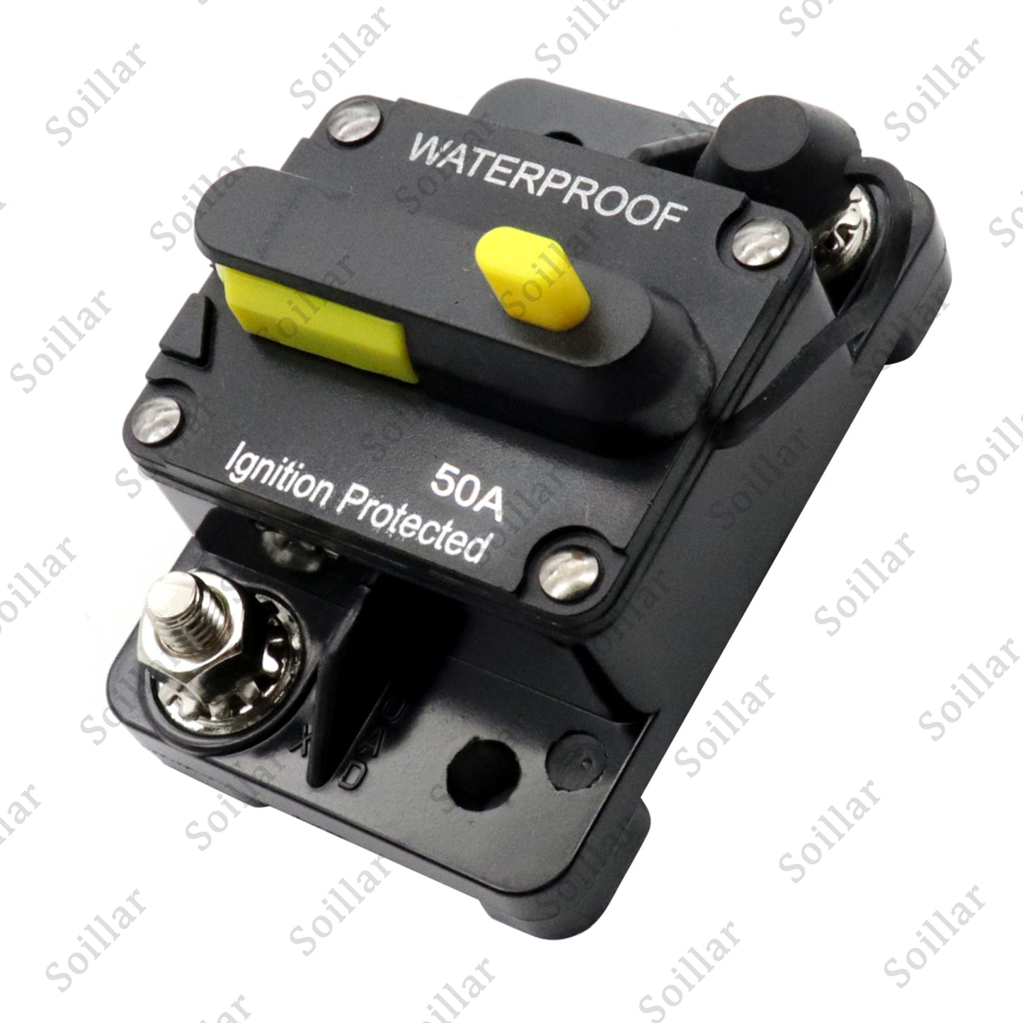 50AMP 12V DC Circuit Breaker Reset Car Auto Marine Stereo Audio FuseInverter
