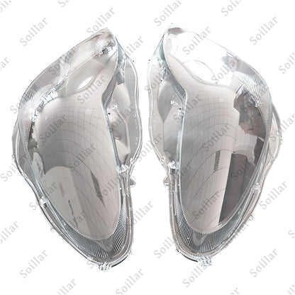 For 2006-2011 Mercedes Benz W219 CLS350 CLS500 CLS550 2Pcs Headlight Lens Cover