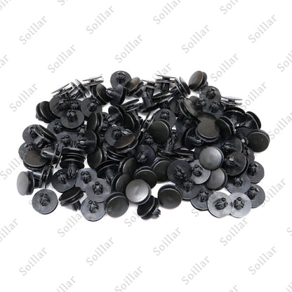 100 Pcs Fender Push Type Retainer Clips 91501-TRO-003 Fits for Honda Acura NEW