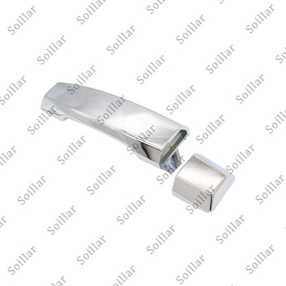 Exterior Door Handle For 2004-2018 Nissan Titan Chrome Front Passenger Side