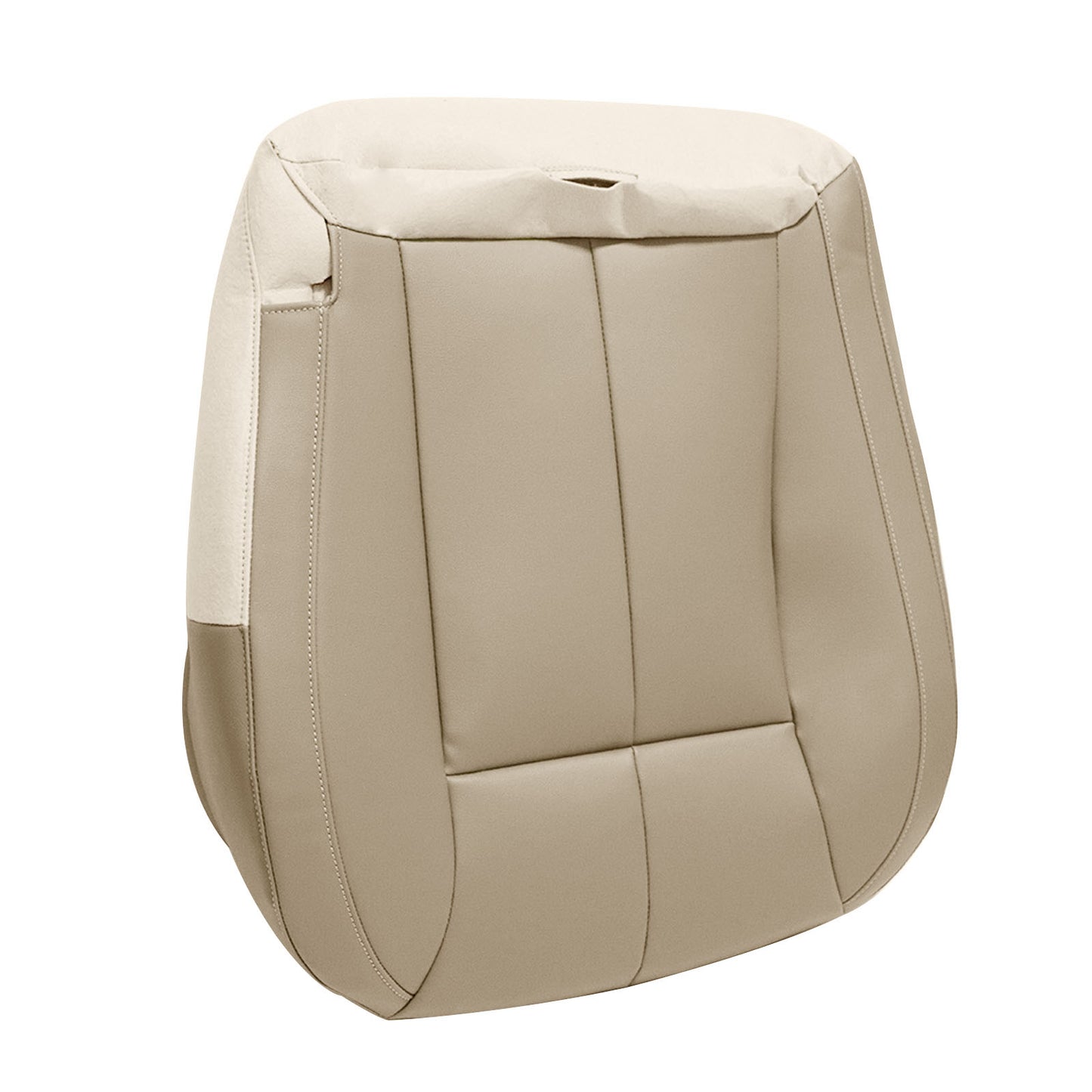 For 1999-2004 Jeep Grand Cherokee Front Driver Bottom Leather Seat Cover Tan