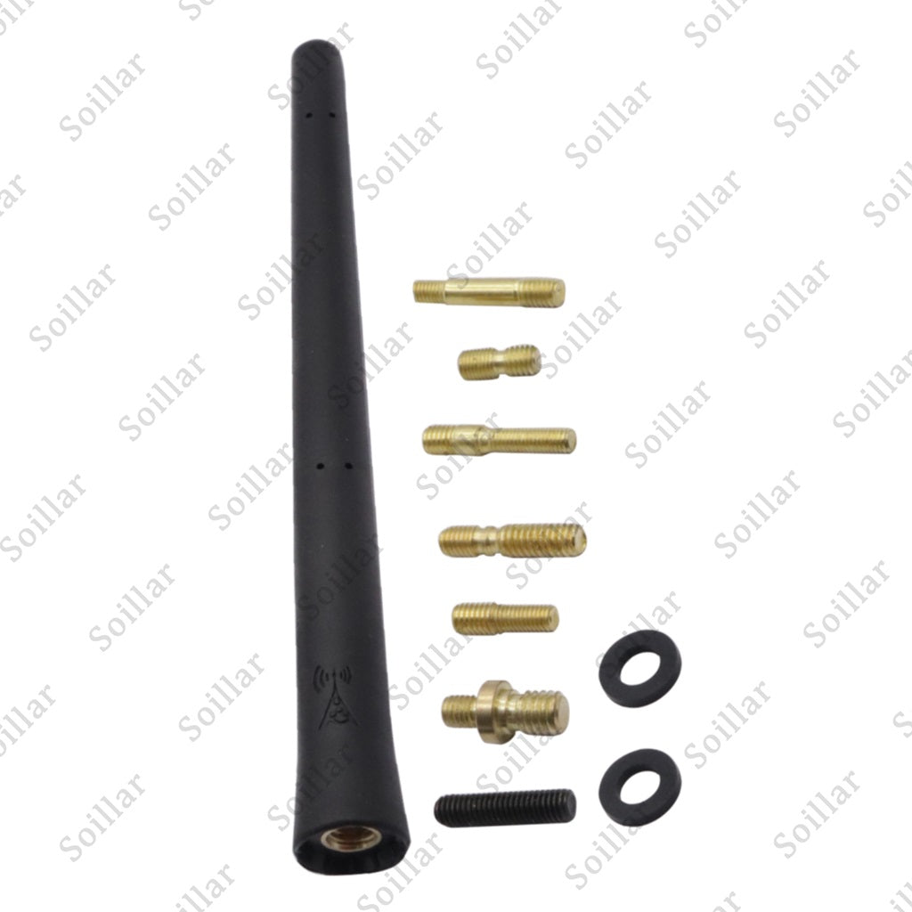 7" Short Car Auto Antenna AM/FM Radio Aerial Black For Acura MDX SH-AWD 2015
