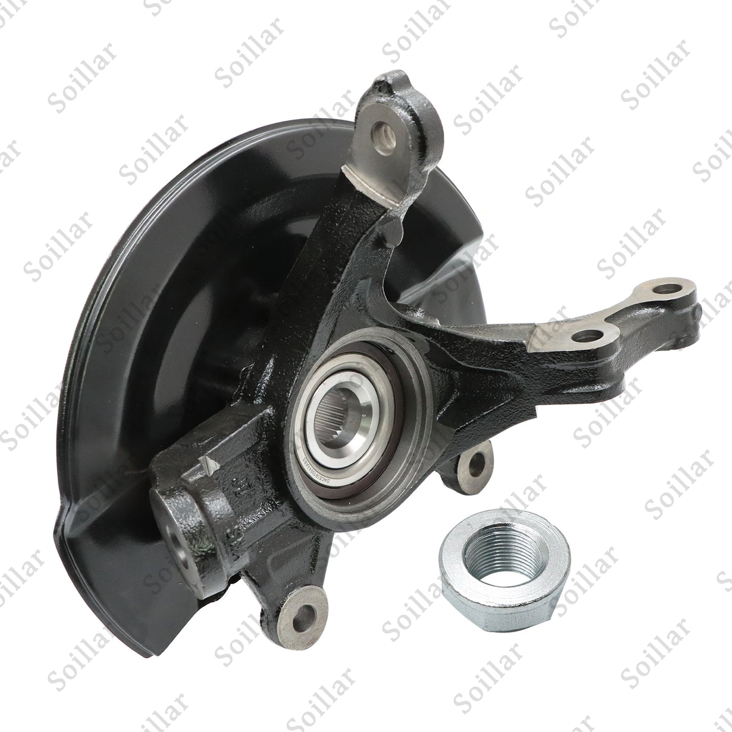 Front Left Steering Knuckle & Wheel Hub Bearing Assembly For Honda CR-V 2007-09