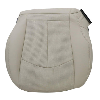 For 2003-2009 Mercedes Benz E63 E280 E300 E320 E350 E500 E550 Driver Bottom & Top PERFORATED Leather Seat Cover Light Tan
