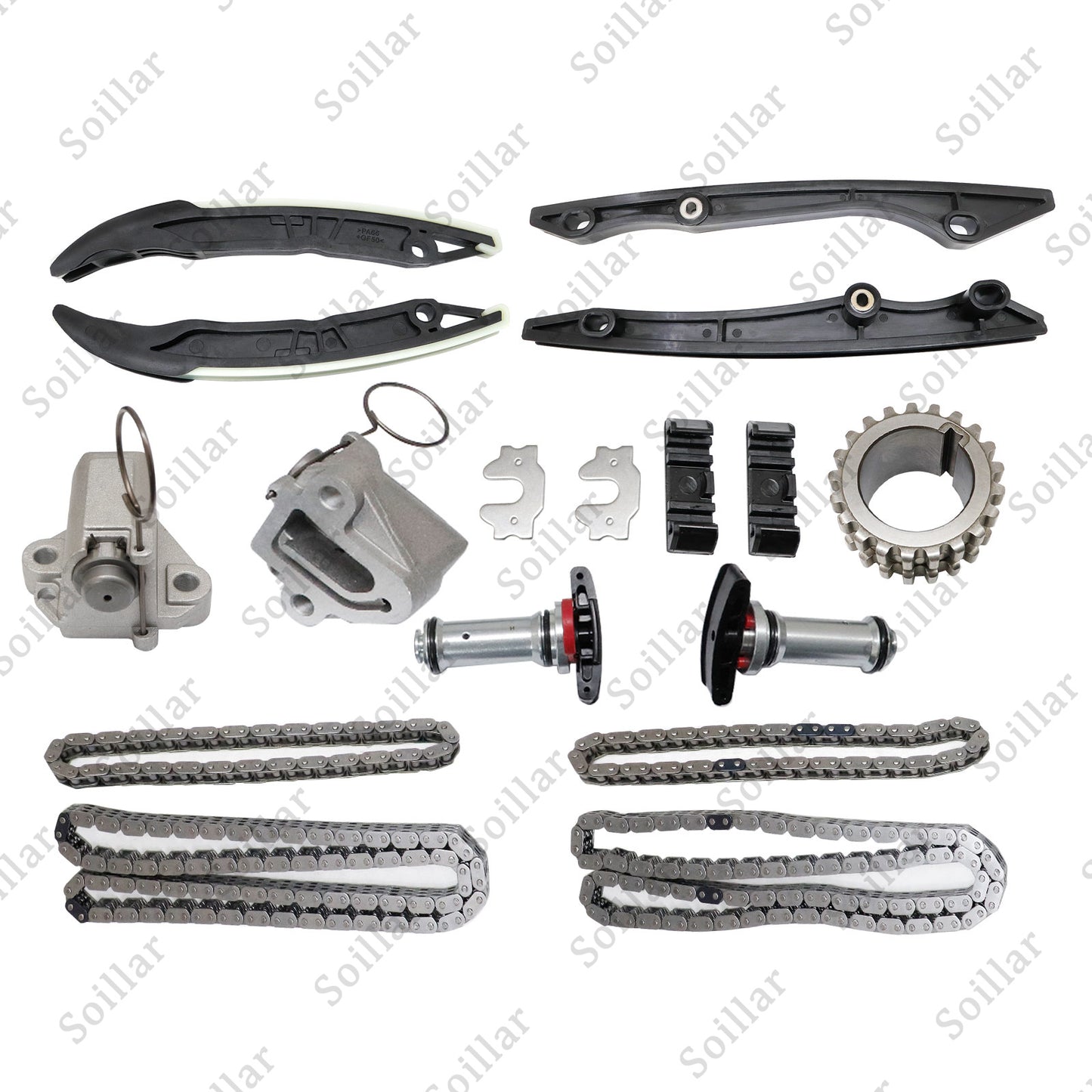 12X Engine Timing Chain Kit For Ford Mustang F-150 5.0 2018 2019 2020 BR3Z6K254A
