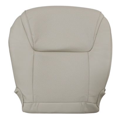 For 2008-2015 Lexus LX570 Front Driver & Passenger Bottom & Top Perforated Leather Seat Cover Tan
