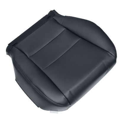 For 2003-2007 Honda Accord 4-Door Front Driver & Passenger Bottom & Top Leather Seat Cover Black
