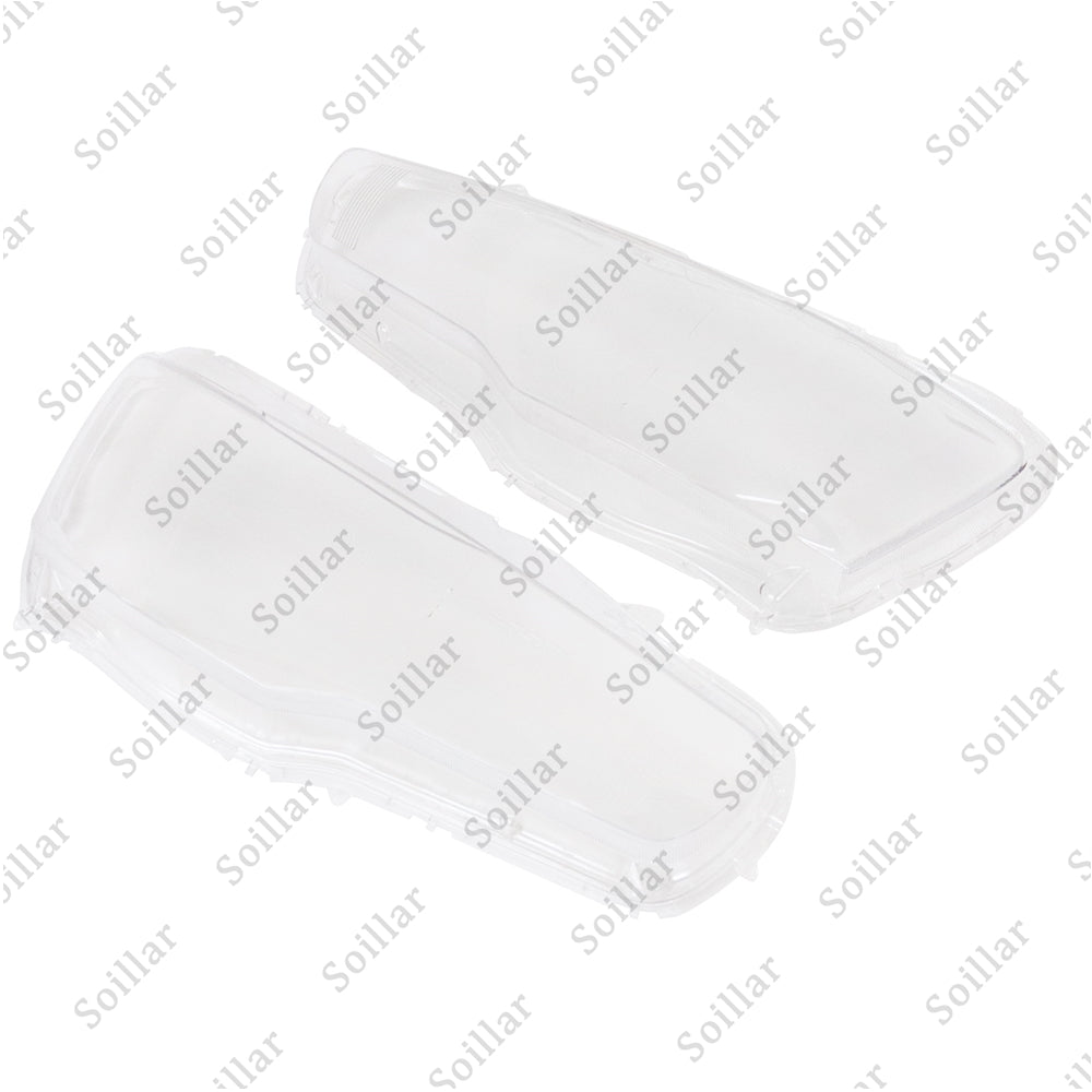 Pair Headlight Lens Cover For Mitsubishi Lancer EX 2008 2009 2010 2011 2012-2016