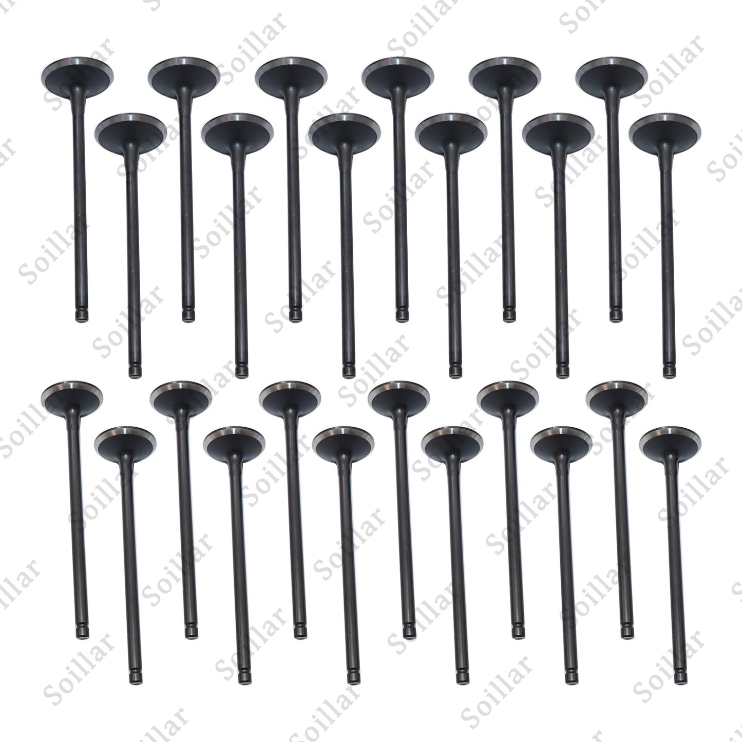 Intake Exhaust Valves Fit For 01-15 Acura Honda 3.2L-3.7L V6 VTEC SOHC 24v J37A