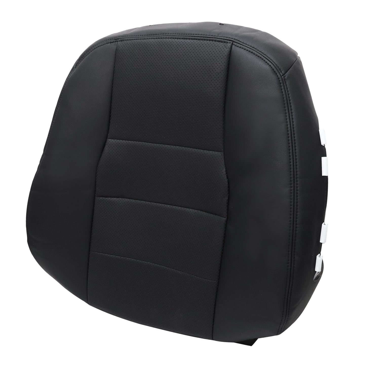 For 2008-2014 Mercedes Benz C250 C300 C350 Driver Top Replacement Leather Seat Cover Black