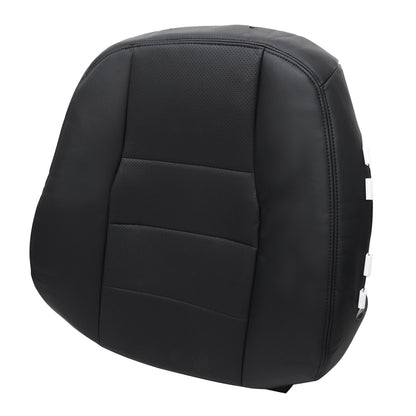 For 2008-2014 Mercedes Benz C250 C300 C350 Driver Top Replacement Leather Seat Cover Black