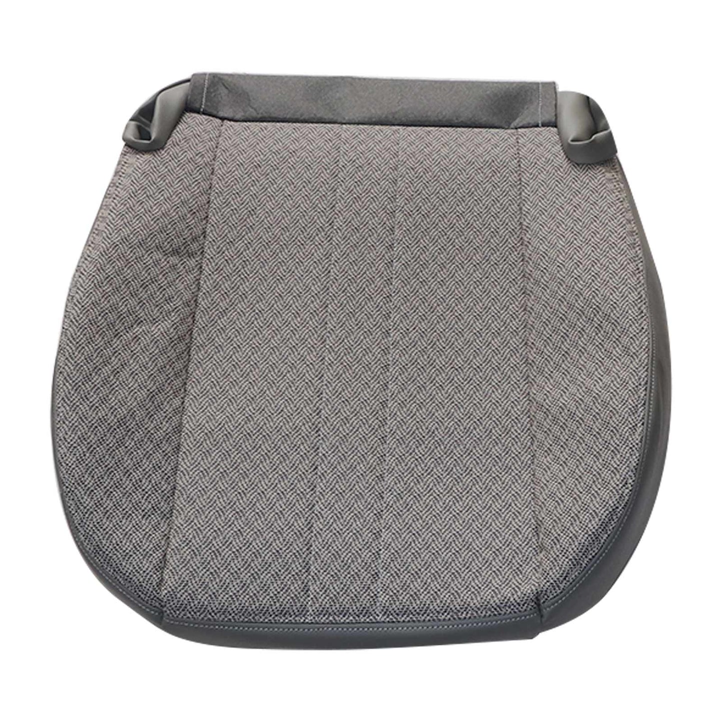 For 2003-2014 Chevy Express & GMC Savana 1500 Front Driver & Passenger Bottom & Top Cloth Seat Cover Gray