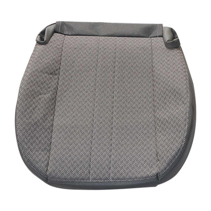 For 2003-2014 Chevy Express & GMC Savana 1500 Front Driver & Passenger Bottom & Top Cloth Seat Cover Gray