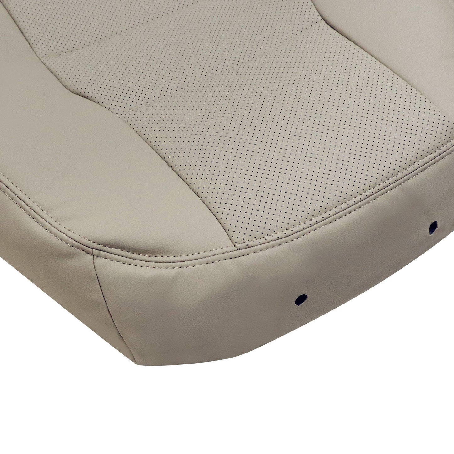 For 2008-2014 Mercedes Benz C250 C300 C350 Passenger Top Replacement Leather Seat Cover Tan