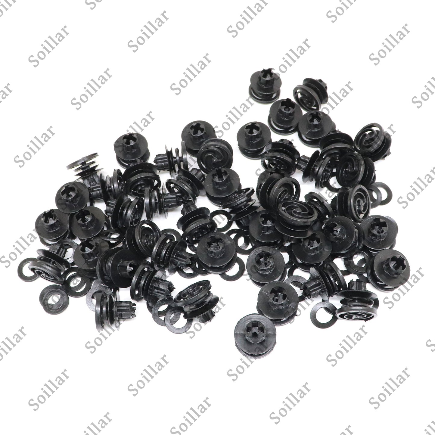 50pcs Door Trim Panel Retainer Push Clip for VW Golf 1998-2006/2010-2012