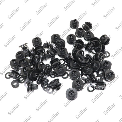 50pcs Door Trim Panel Retainer Push Clip for VW Golf 1998-2006/2010-2012