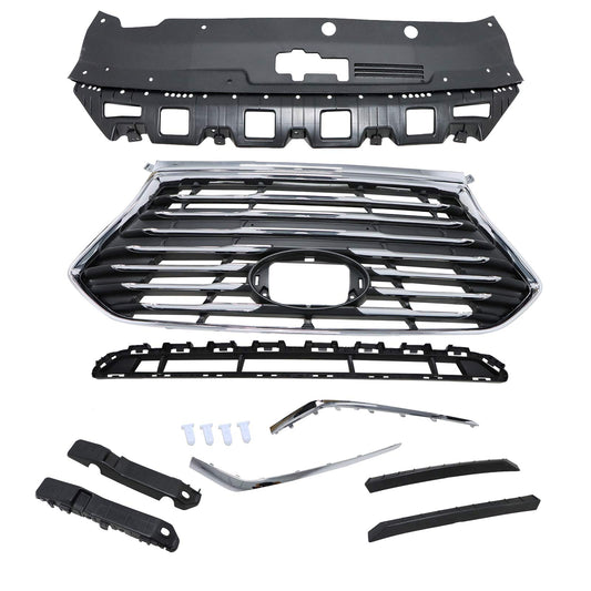 For Sonata18-19 Upper Grille/Lower Grill/Trims/Radiator Cover/Bumper Brackets
