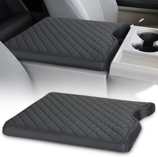 Jump Seat Center Console Lid Armrest Cover Black Fits Ford F250 F350 2017-2023