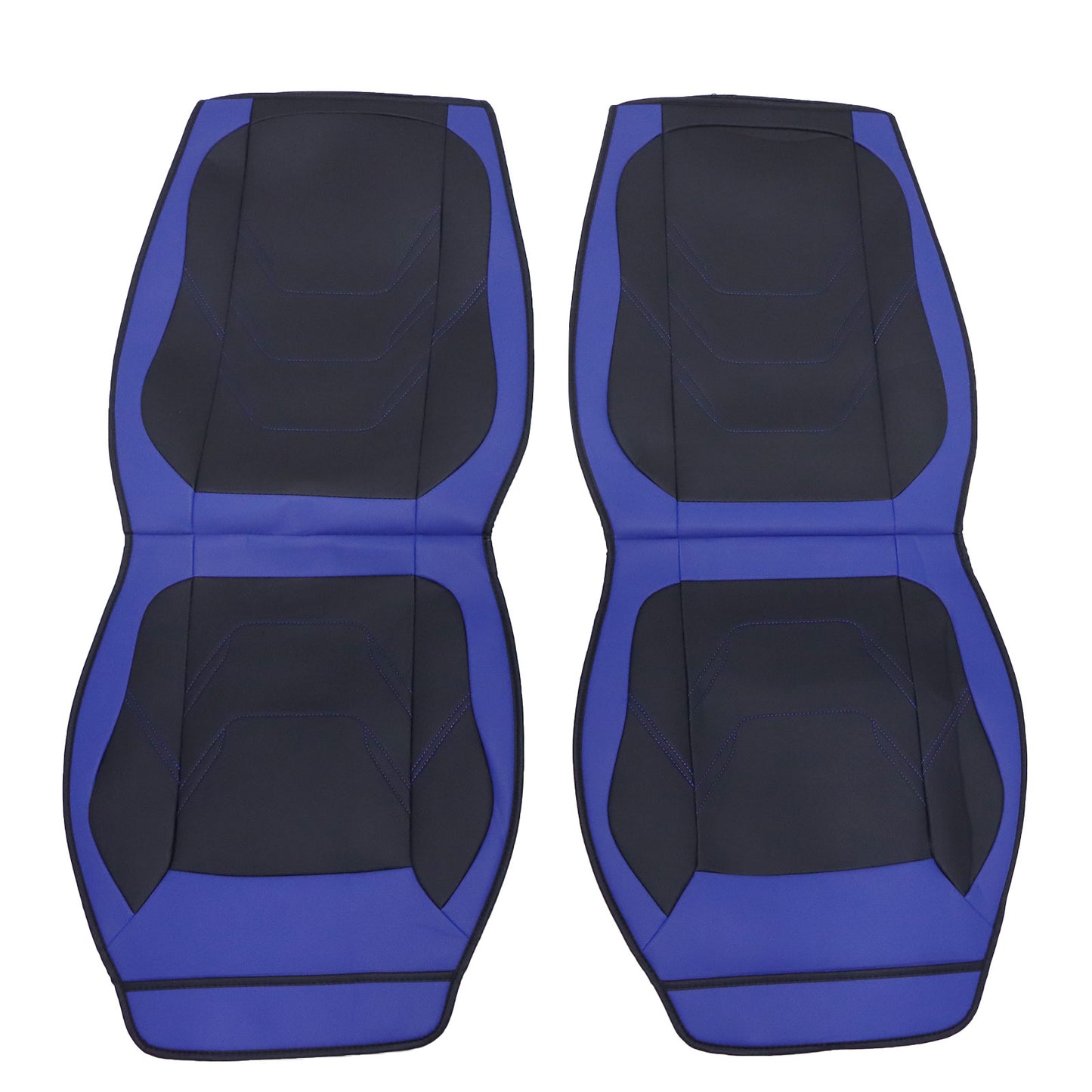 For Toyota Leather Car Seat Covers Front + Rear Seat Protectors Black Tailored