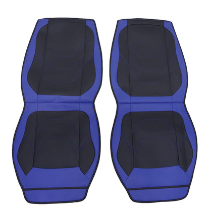 For Toyota Leather Car Seat Covers Front + Rear Seat Protectors Black Tailored