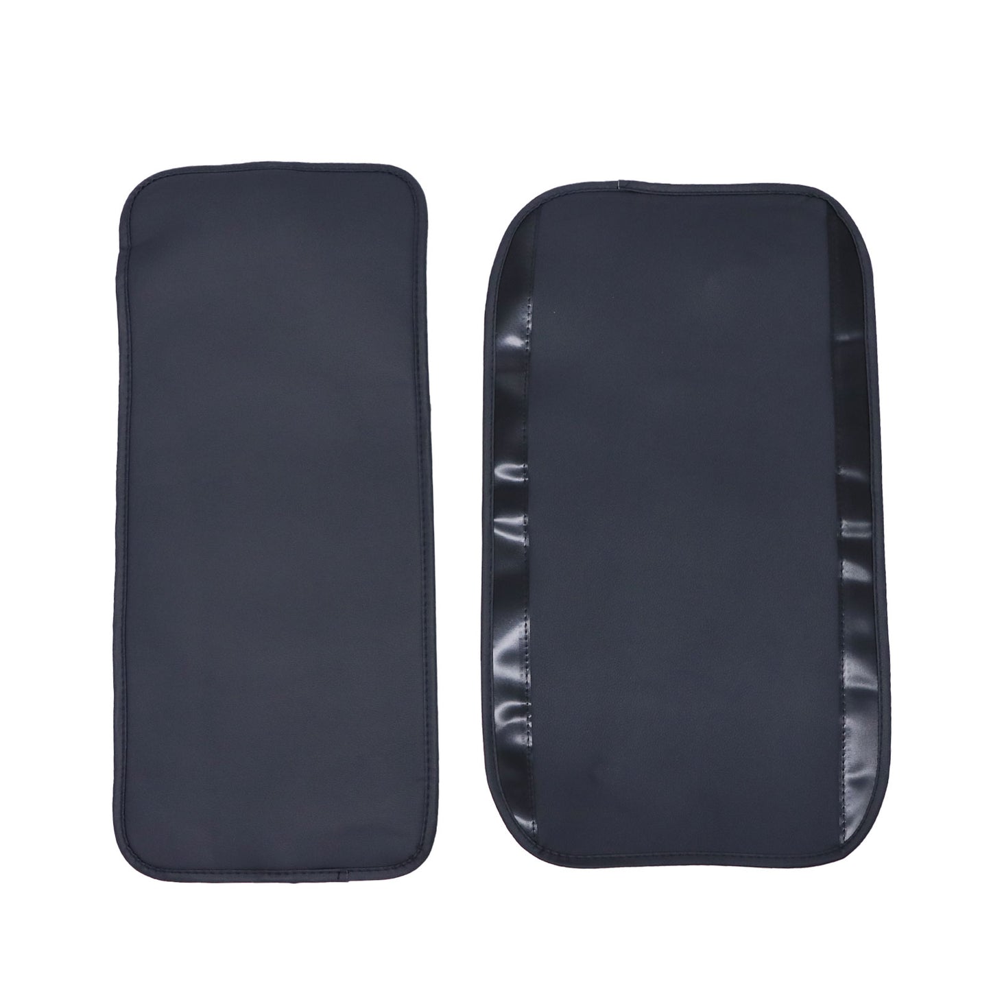 For Toyota Leather Car Seat Covers Front + Rear Seat Protectors Black Tailored