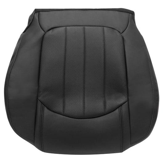 For 2008 2009-2012 GMC Acadia SLE Driver Side Bottom Leather Seat Cover Black