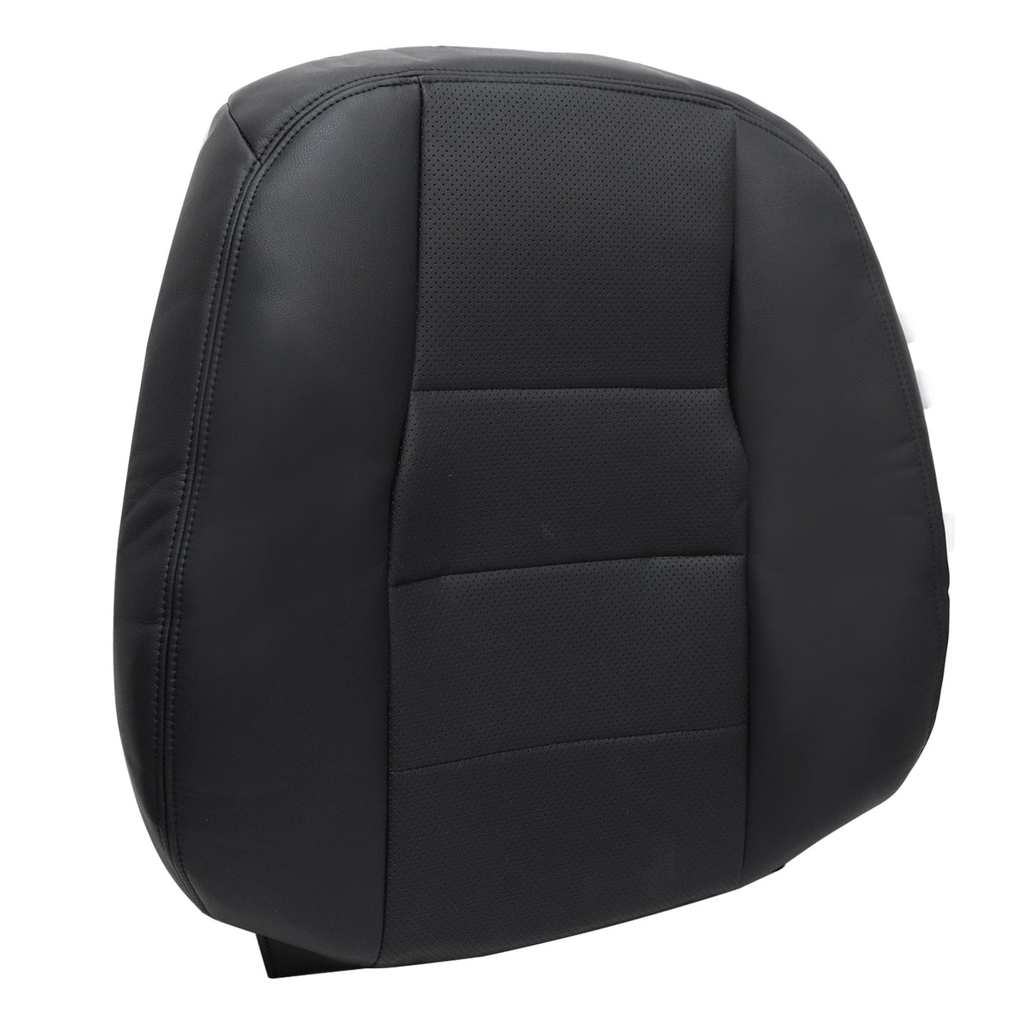 For 2008-2014 Mercedes Benz C250 C300 C350 Driver Top Replacement Leather Seat Cover Black