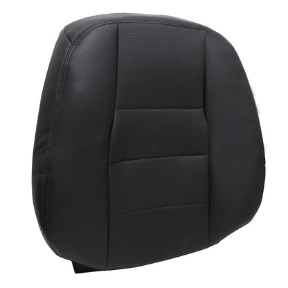 For 2008-2014 Mercedes Benz C250 C300 C350 Driver Top Replacement Leather Seat Cover Black