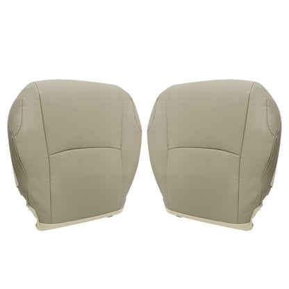 For 2010-2014 Toyota 4Runner Front Driver & Passenger Bottom Leather Seat Cover Tan