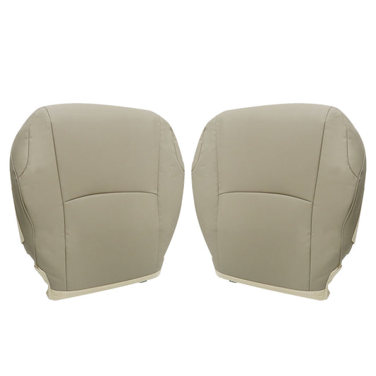 For 2010-2014 Toyota 4Runner Front Driver & Passenger Bottom Leather Seat Cover Tan