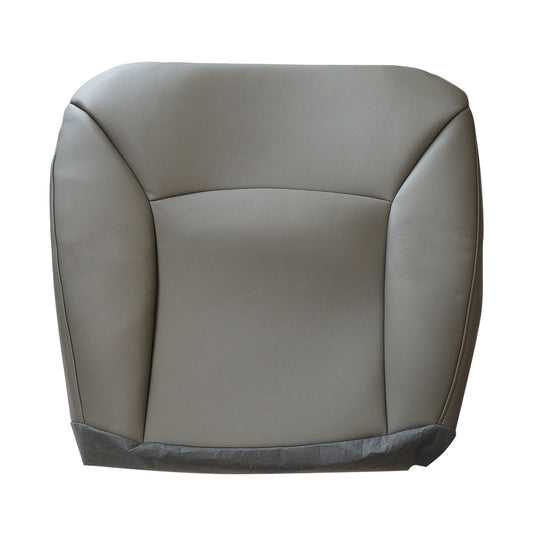 Replacement Driver Side Bottom Leather Seat Cover For Ford E150 E250 E350 Van 2002-2008 Gray