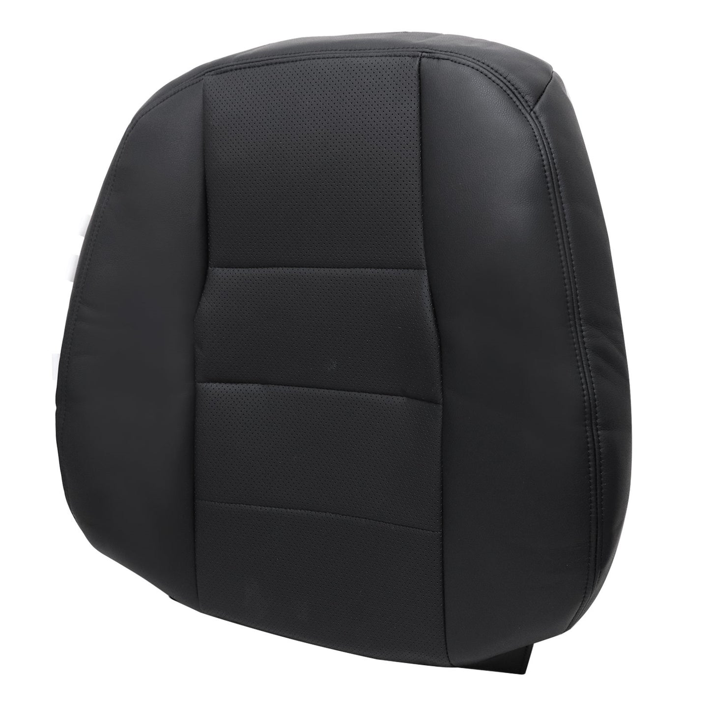 For 2008-2014 Mercedes Benz C250 C300 C350 Passenger Top Replacement Leather Seat Cover Black