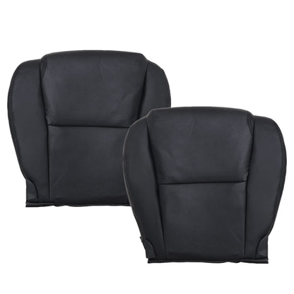 For 2006-2011 Lexus GS350 GS450h GS460 Front Driver & Passenger Bottom Leather Seat Cover Black