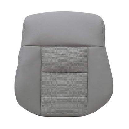 For 2010-2016 Mercedes Benz E200 E250 E300 E350 Passenger Top Replacement Leather Seat Cover Gray