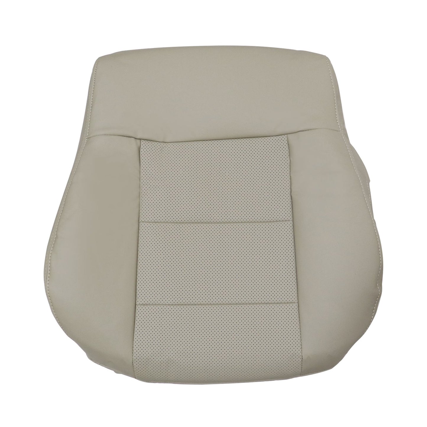 For 2010-2016 Mercedes Benz E200 E250 E300 E350 Driver Top Replacement Leather Seat Cover Tan