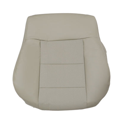 For 2010-2016 Mercedes Benz E200 E250 E300 E350 Driver Top Replacement Leather Seat Cover Tan