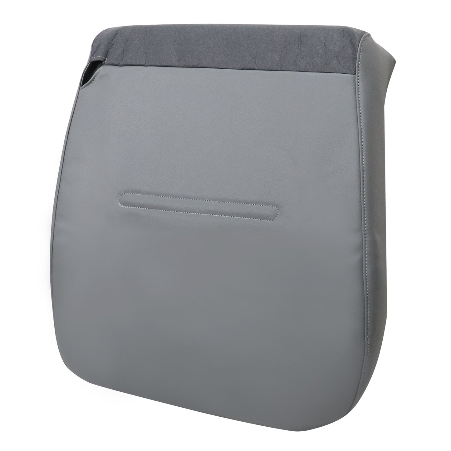For 2001-2007 Ford F250 F350 F450 F550 Driver Bottom Leather Seat Cover Gray US